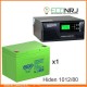 ИБП Hiden Control HPS20-1012 + Аккумуляторная батарея WBR GPL12800