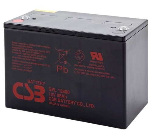 Аккумуляторная батарея CSB GPL12880