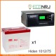 ИБП Hiden Control HPS20-1012 + Аккумуляторная батарея MNB MМ75-12