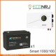 ИБП Powerman Smart 1000 INV + Аккумуляторная батарея ВОСТОК PRO СХ-12100