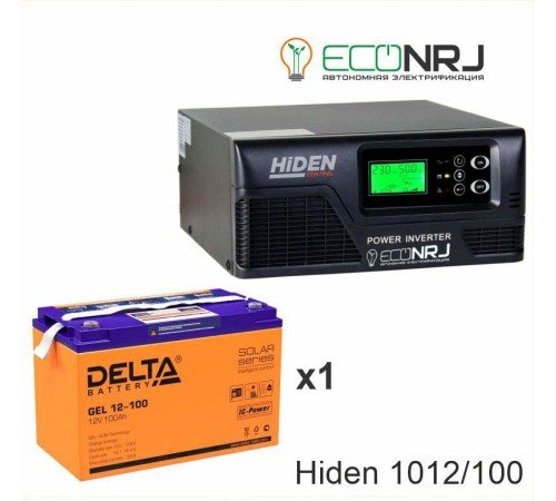 ИБП Hiden Control HPS20-1012 + Аккумуляторная батарея Delta GEL 12-100