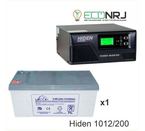 ИБП Hiden Control HPS20-1012 + Аккумуляторная батарея LEOCH DJM12200