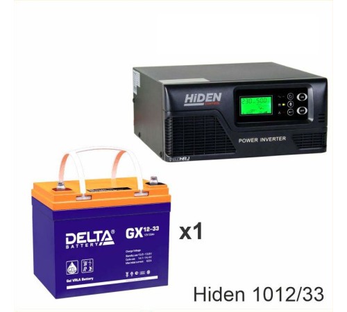 ИБП Hiden Control HPS20-1012 + Аккумуляторная батарея Delta GX 12-33