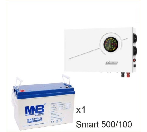 ИБП Powerman Smart 500 INV + Аккумуляторная батарея MNB MNG100-12