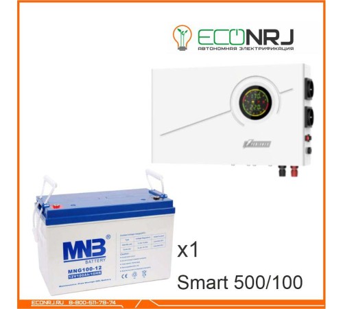 ИБП Powerman Smart 500 INV + Аккумуляторная батарея MNB MNG100-12