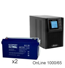 ИБП POWERMAN ONLINE 1000 Plus + ETALON BHRL 12-65