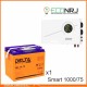 ИБП Powerman Smart 1000 INV + Аккумуляторная батарея Delta GEL 12-75