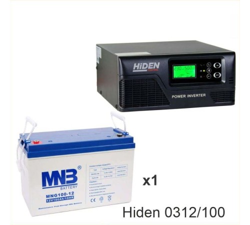 ИБП Hiden Control HPS20-0312 + Аккумуляторная батарея MNB MNG100-12