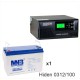 ИБП Hiden Control HPS20-0312 + Аккумуляторная батарея MNB MNG100-12