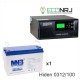 ИБП Hiden Control HPS20-0312 + Аккумуляторная батарея MNB MNG100-12