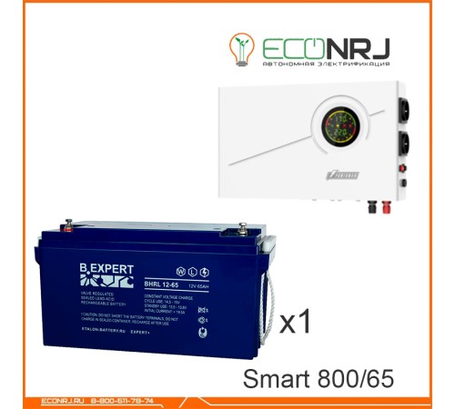 ИБП Powerman Smart 800 INV + Аккумуляторная батарея ETALON BHRL 12-65