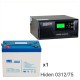 ИБП Hiden Control HPS20-0312 + Аккумуляторная батарея MNB MNG75-12