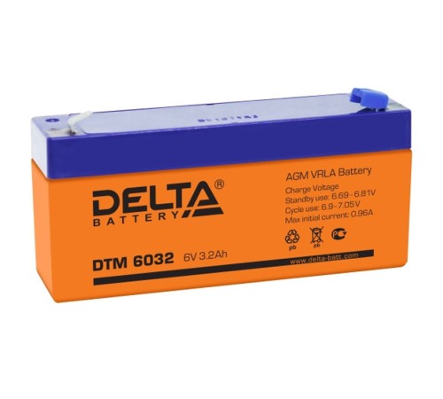 Аккумуляторная батарея Delta DTM 6032