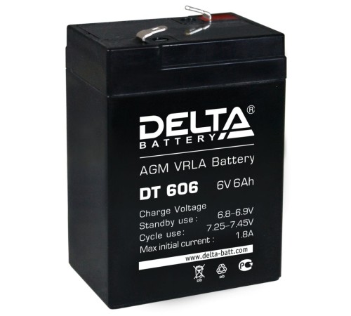 Аккумуляторная батарея Delta DT 606