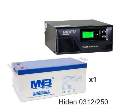 ИБП Hiden Control HPS20-0312 + Аккумуляторная батарея MNB MNG250-12