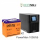 ИБП POWERMAN ONLINE 1000 Plus + Аккумуляторная батарея Delta GEL 12-55