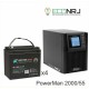 ИБП POWERMAN ONLINE 2000 Plus + Аккумуляторная батарея ВОСТОК PRO СК-1255