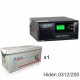 ИБП Hiden Control HPS20-0312 + Аккумуляторная батарея Vektor GL 12-200