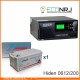 ИБП Hiden Control HPS20-0612 + Аккумуляторная батарея Vektor VPbC 12-200