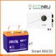 ИБП Powerman Smart 800 INV + Аккумуляторная батарея Delta GX 12-33