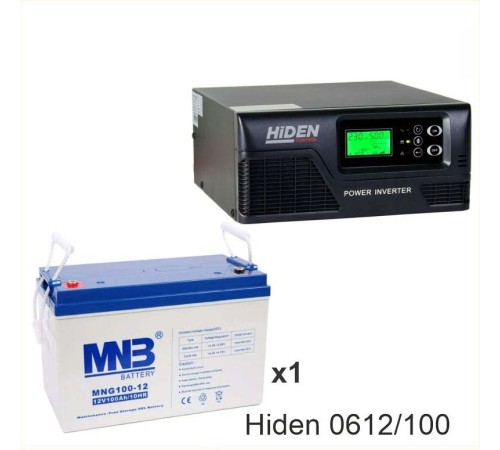 ИБП Hiden Control HPS20-0612 + Аккумуляторная батарея MNB MNG100-12