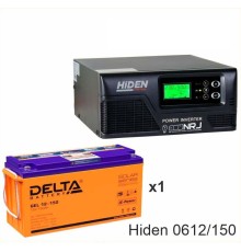 ИБП Hiden Control HPS20-0612 + Delta GEL 12-150