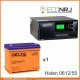 ИБП Hiden Control HPS20-0612 + Аккумуляторная батарея Delta DTM 1255 L