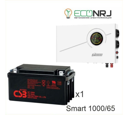 ИБП Powerman Smart 1000 INV + Аккумуляторная батарея CSB GP12650