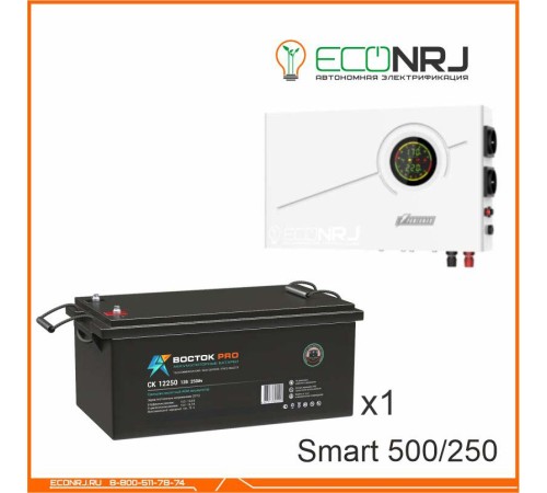 ИБП Powerman Smart 500 INV + Аккумуляторная батарея ВОСТОК PRO СК-12250