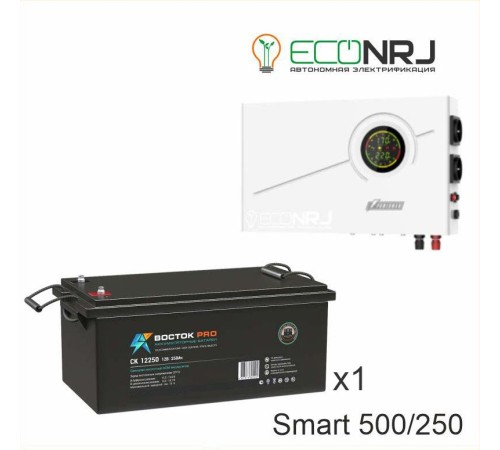 ИБП Powerman Smart 500 INV + Аккумуляторная батарея ВОСТОК PRO СК-12250