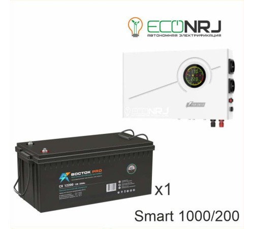 ИБП Powerman Smart 1000 INV + Аккумуляторная батарея ВОСТОК PRO СХ-12200