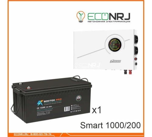 ИБП Powerman Smart 1000 INV + Аккумуляторная батарея ВОСТОК PRO СХ-12200