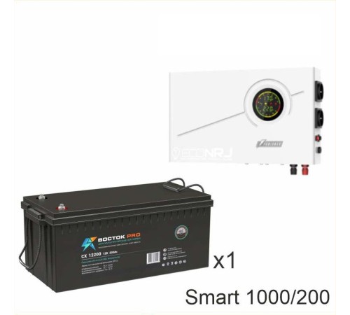 ИБП Powerman Smart 1000 INV + Аккумуляторная батарея ВОСТОК PRO СХ-12200