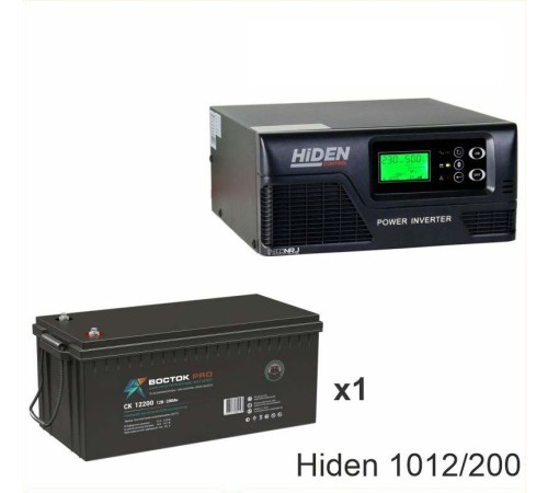 ИБП Hiden Control HPS20-1012 + Аккумуляторная батарея ВОСТОК PRO СК-12200