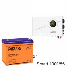 ИБП Powerman Smart 1000 INV + Delta DTM 1255 L