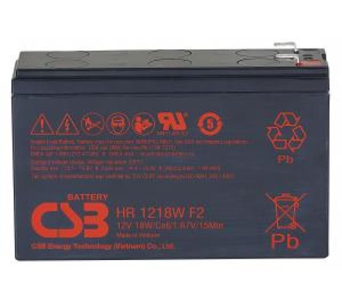 Аккумуляторная батарея CSB HR 1218W F2