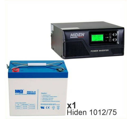 ИБП Hiden Control HPS20-1012 + Аккумуляторная батарея MNB MNG75-12