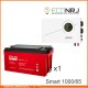 ИБП Powerman Smart 1000 INV + Аккумуляторная батарея ETALON FORS 1265