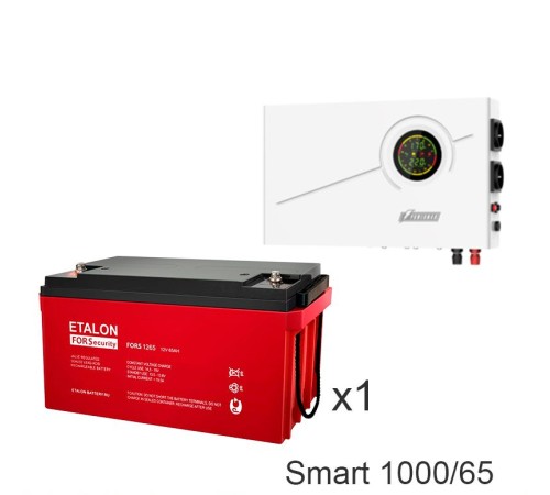 ИБП Powerman Smart 1000 INV + Аккумуляторная батарея ETALON FORS 1265