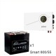 ИБП Powerman Smart 800 INV + Аккумуляторная батарея LEOCH DJM1255