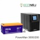 ИБП POWERMAN ONLINE 1000 Plus + Аккумуляторная батарея Delta GX 12-200