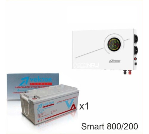 ИБП Powerman Smart 800 INV + Аккумуляторная батарея Vektor VPbC 12-200