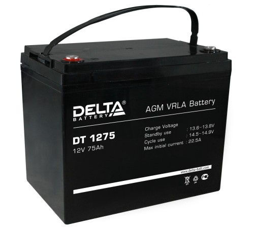 Аккумуляторная батарея Delta DT 1275