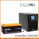 ИБП POWERMAN ONLINE 2000 Plus + Аккумуляторная батарея Delta CGD 12200