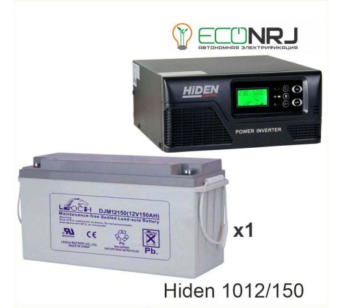 ИБП Hiden Control HPS20-1012 + Аккумуляторная батарея LEOCH DJM12150