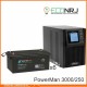 ИБП POWERMAN ONLINE 1000 Plus + Аккумуляторная батарея ВОСТОК PRO СК-12250