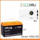 ИБП Powerman Smart 1000 INV + Аккумуляторная батарея Delta CGD 12100