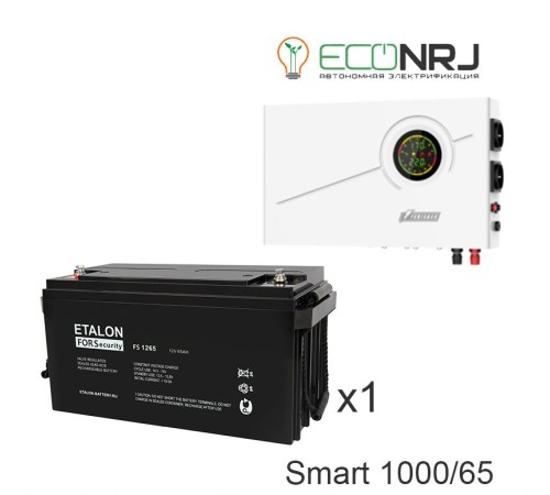 ИБП Powerman Smart 1000 INV + Аккумуляторная батарея ETALON FS 1265