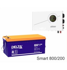 ИБП Powerman Smart 800 INV + Delta GX 12-200