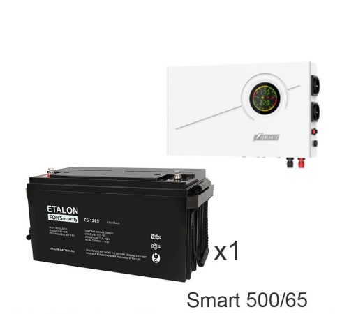 ИБП Powerman Smart 500 INV + Аккумуляторная батарея ETALON FS 1265